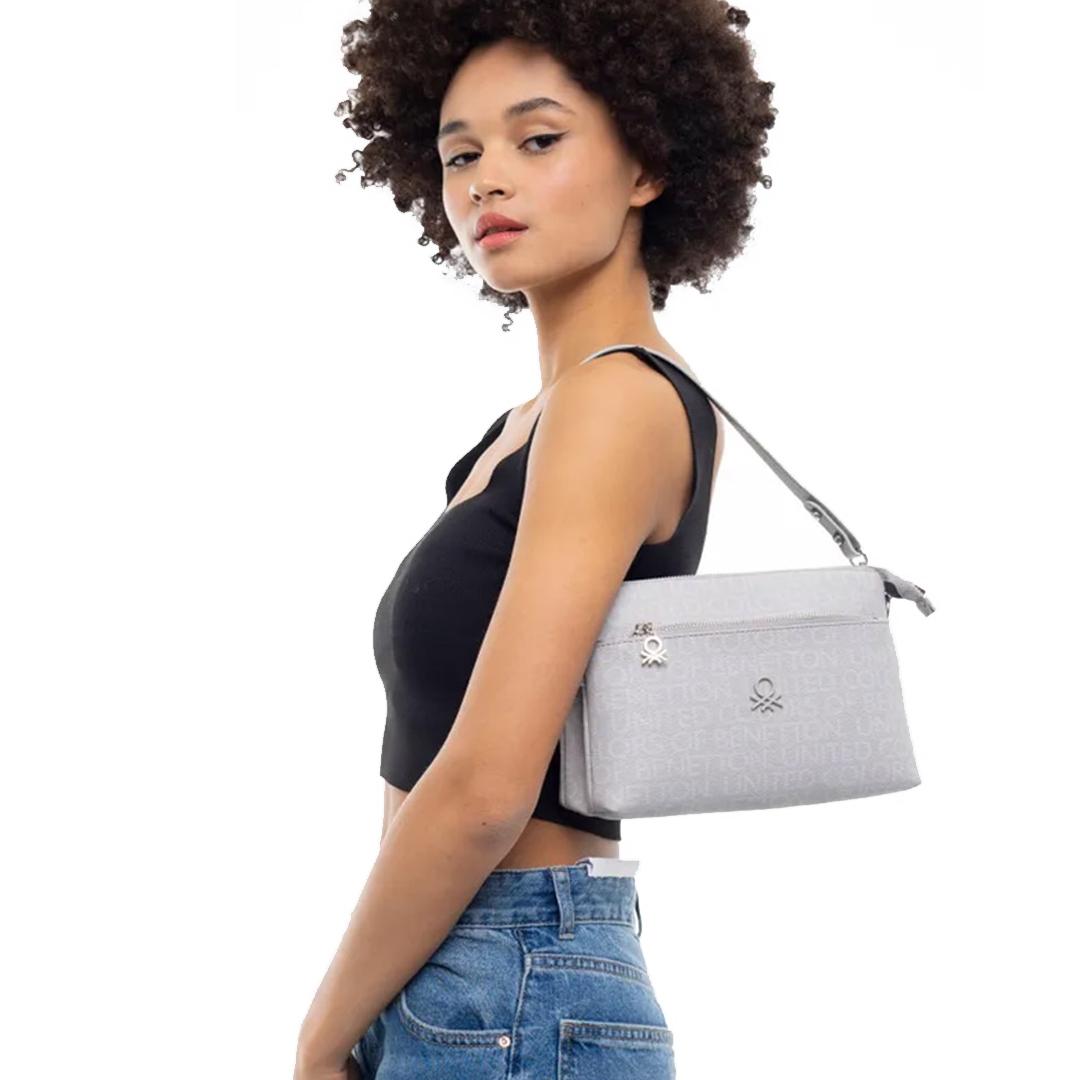 Benetton A.Gri Kadın Çapraz Çanta Bnt 965 Benetton A.Gri Kadın Çapraz Çanta Bnt 965