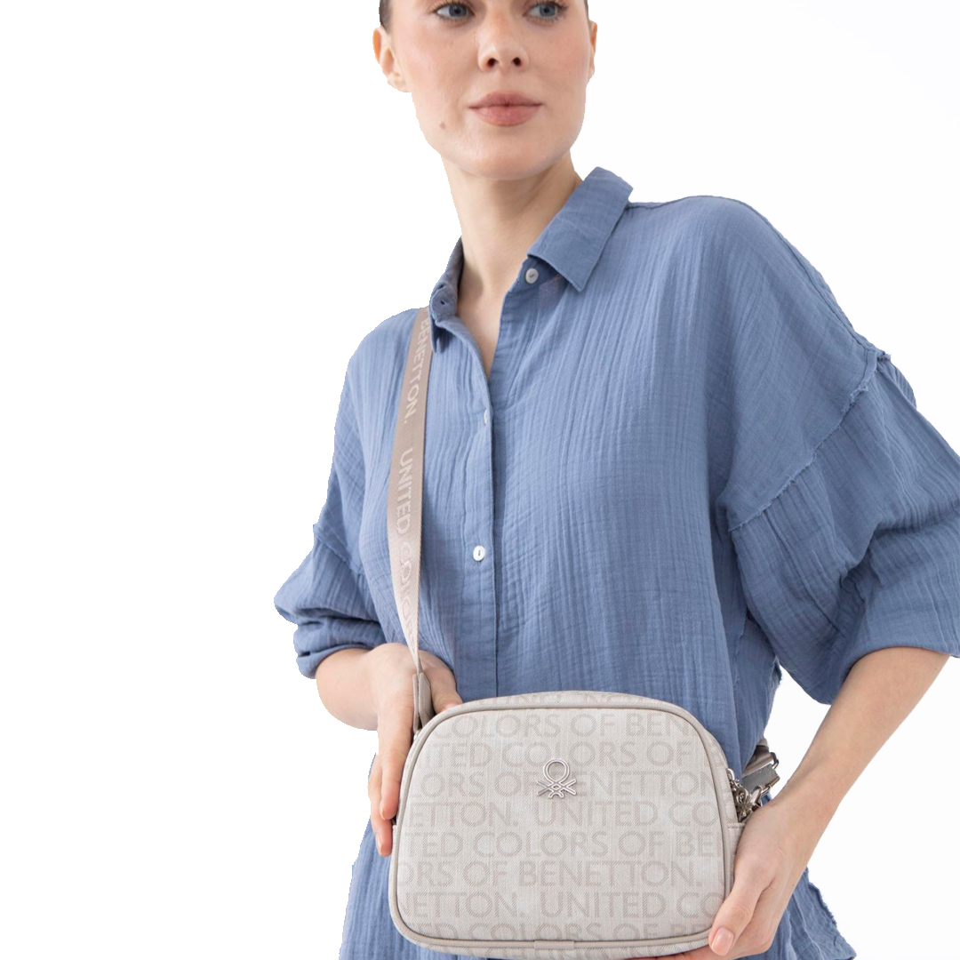 Benetton Bayan Çapraz Çanta Bnt 1585 Taş Benetton Bayan Çapraz Çanta Bnt 1585 Taş