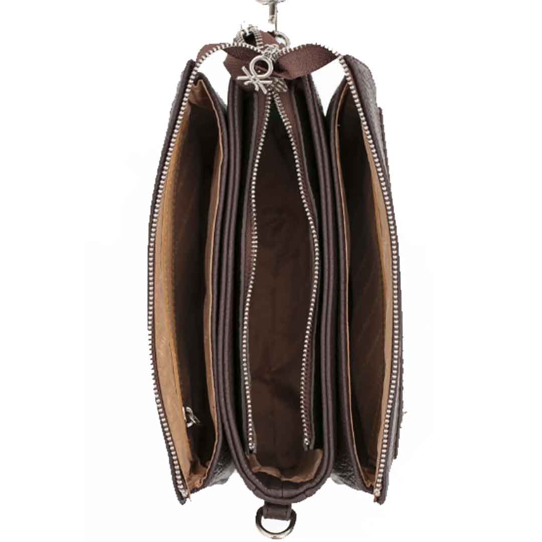 Benetton Bayan Çapraz Çanta Kahve Bnt 1662 Benetton Bayan Çapraz Çanta Kahve Bnt 1662