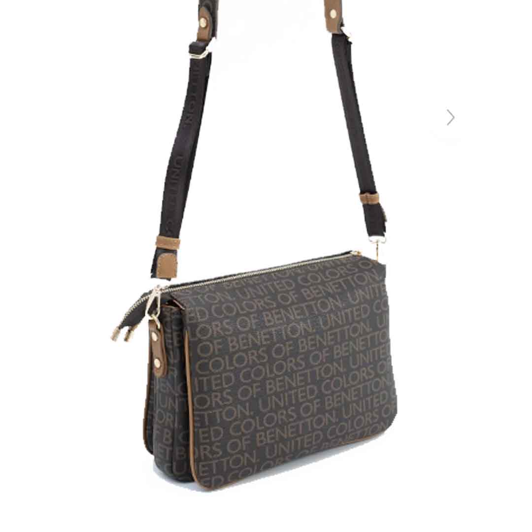 Benetton Bayan Çapraz Çanta Kahve-Taba Bnt1637 Benetton Bayan Çapraz Çanta Kahve-Taba Bnt1637