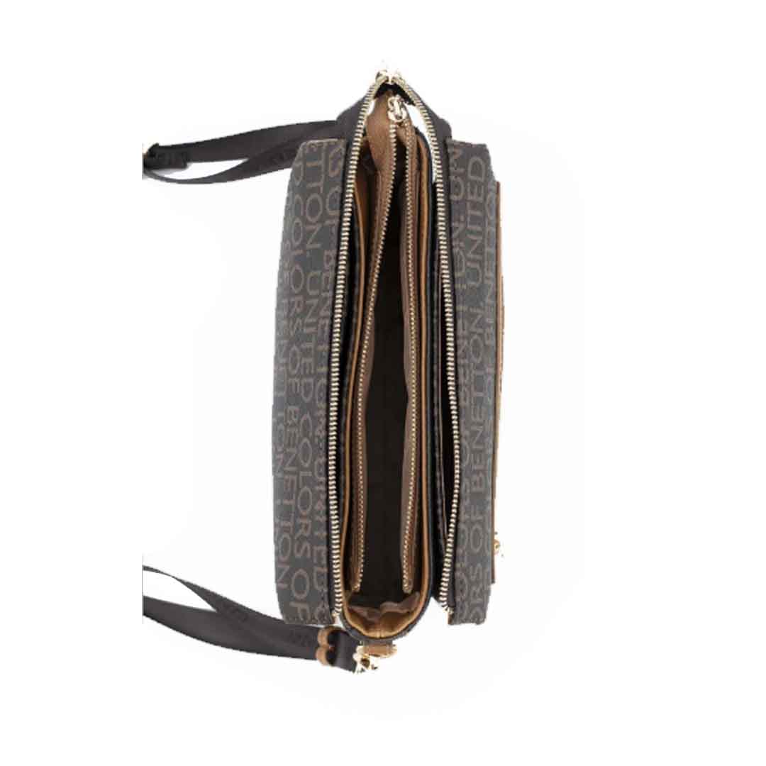 Benetton Bayan Çapraz Çanta Kahve-Taba Bnt1637 Benetton Bayan Çapraz Çanta Kahve-Taba Bnt1637