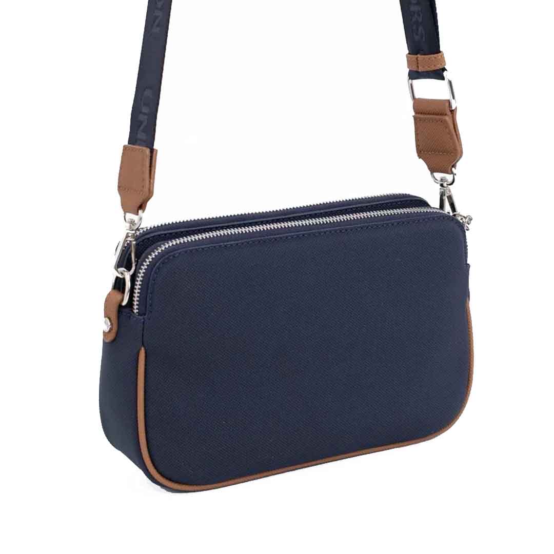 Benetton Bayan Çapraz Çanta Lacivert-Camel Bnt1666 Benetton Bayan Çapraz Çanta Lacivert-Camel Bnt1666