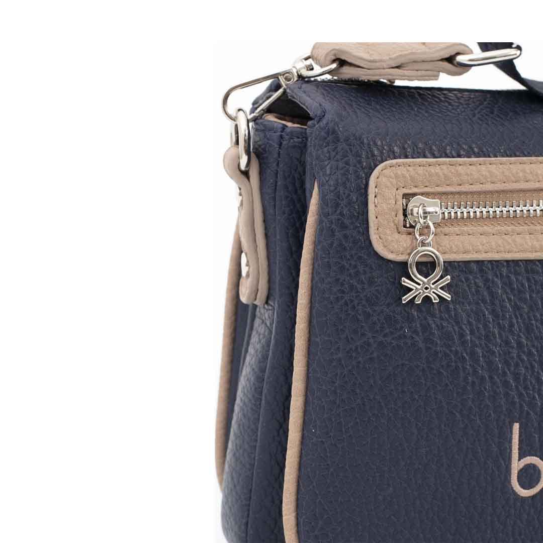 Benetton Bayan Çapraz Çanta Lacivert-Vizon Bnt 1662 Benetton Bayan Çapraz Çanta Lacivert-Vizon Bnt 1662