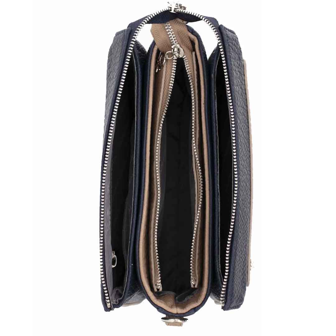 Benetton Bayan Çapraz Çanta Lacivert-Vizon Bnt 1662