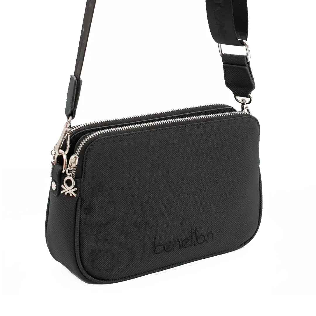 Benetton Bayan Çapraz Çanta Siyah Bnt1666