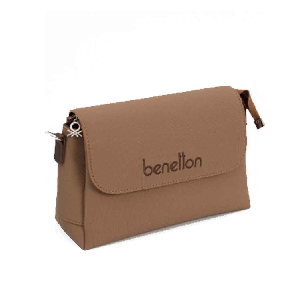 Benetton Bayan Çapraz Çanta Taba-Kahve BNT1677