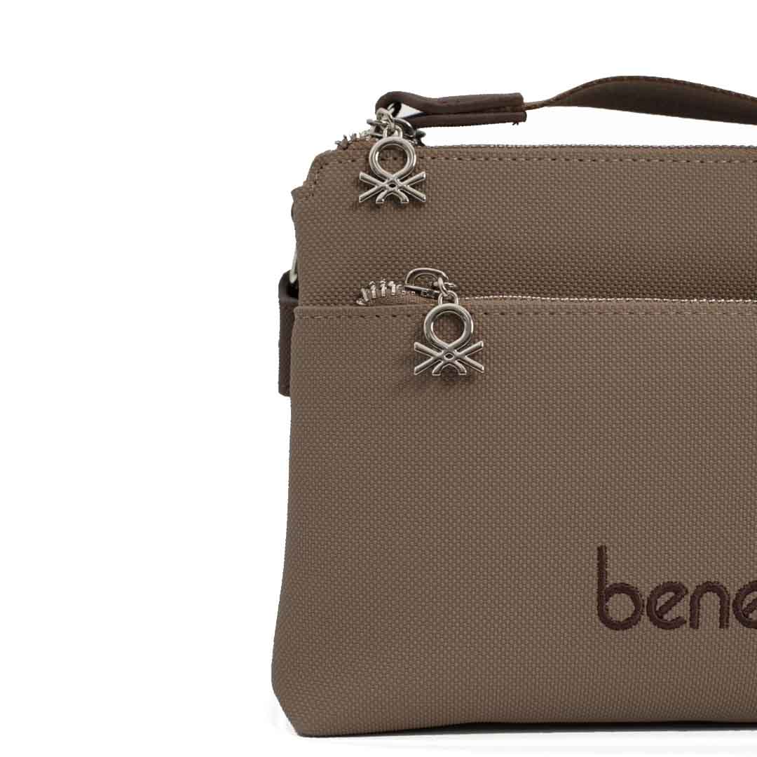 Benetton Bayan Çapraz Çanta Vizon-Kahve BNT1667