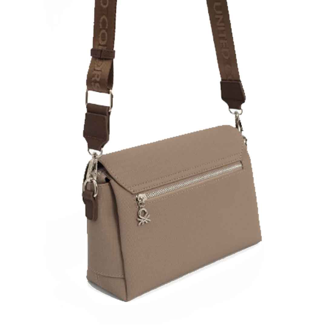 Benetton Bayan Çapraz Çanta Vizon-Kahve BNT1677