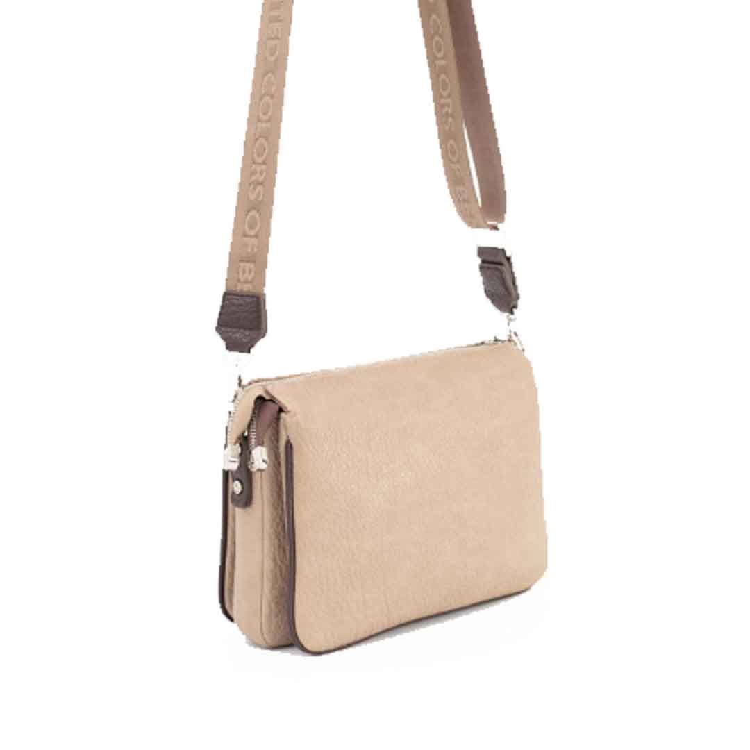 Benetton Bayan Çapraz Çanta Vizon-Kahve Bnt 1662