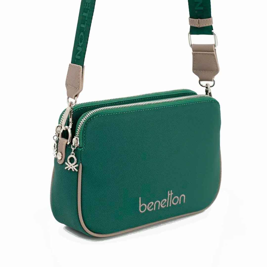 Benetton Bayan Çapraz Çanta Zümrüt-Koyu Taş Bnt1666 Benetton Bayan Çapraz Çanta Zümrüt-Koyu Taş Bnt1666