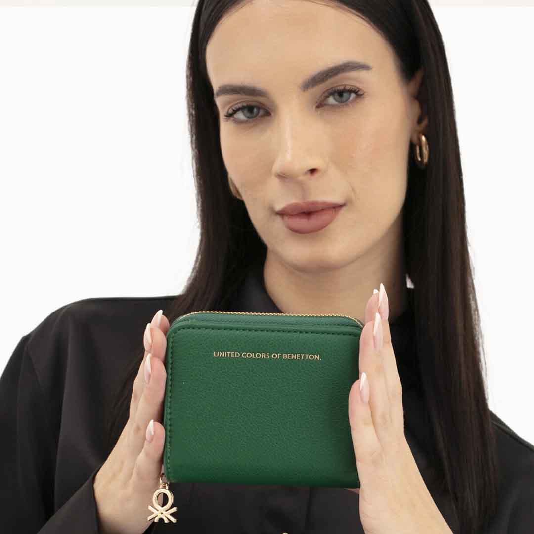 Benetton Bayan Cüzdan Bnt 1628 Yeşil Benetton Bayan Cüzdan Bnt 1628 Yeşil