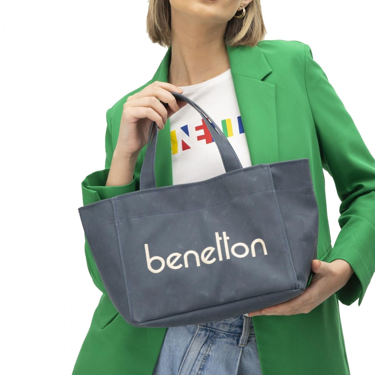 Benetton Bayan El Çanta BNT_1102 Lacivert