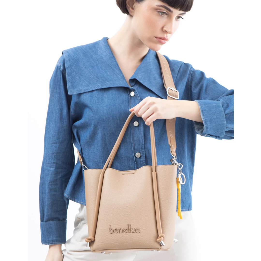 Benetton Bayan El Çantası BNT_1531 - Camel