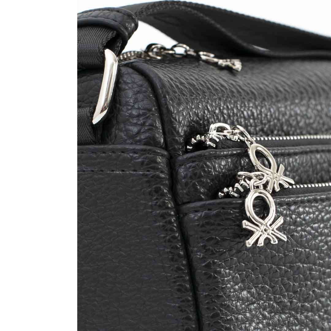 Benetton Bayan Kol Çantası BNT_1692 Siyah Benetton Bayan Kol Çantası BNT_1692 Siyah