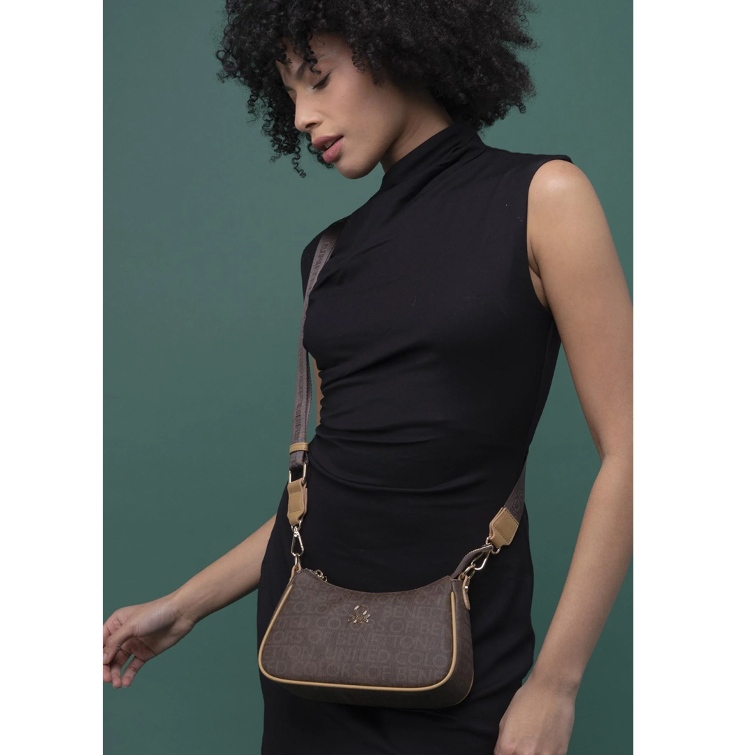 Benetton Bnt-1291 Bayan Çapraz Çanta Kahve-Camel Benetton Bnt-1291 Bayan Çapraz Çanta Kahve-Camel
