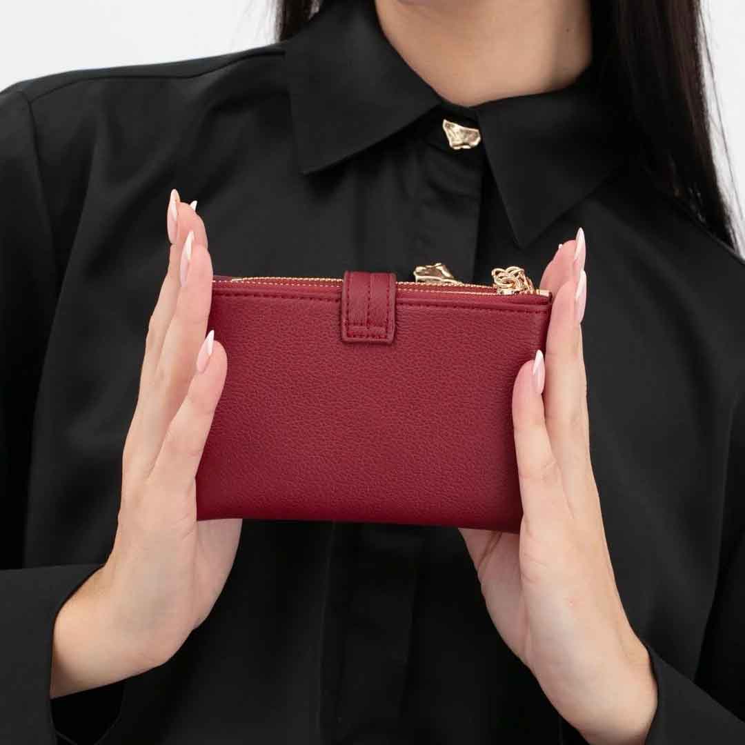 Benetton Bnt 1630 Bayan Cüzdan Bordo Benetton Bnt 1630 Bayan Cüzdan Bordo