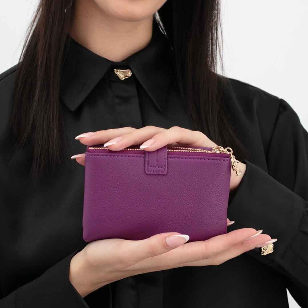 Benetton Bnt 1630 Bayan Cüzdan Mor