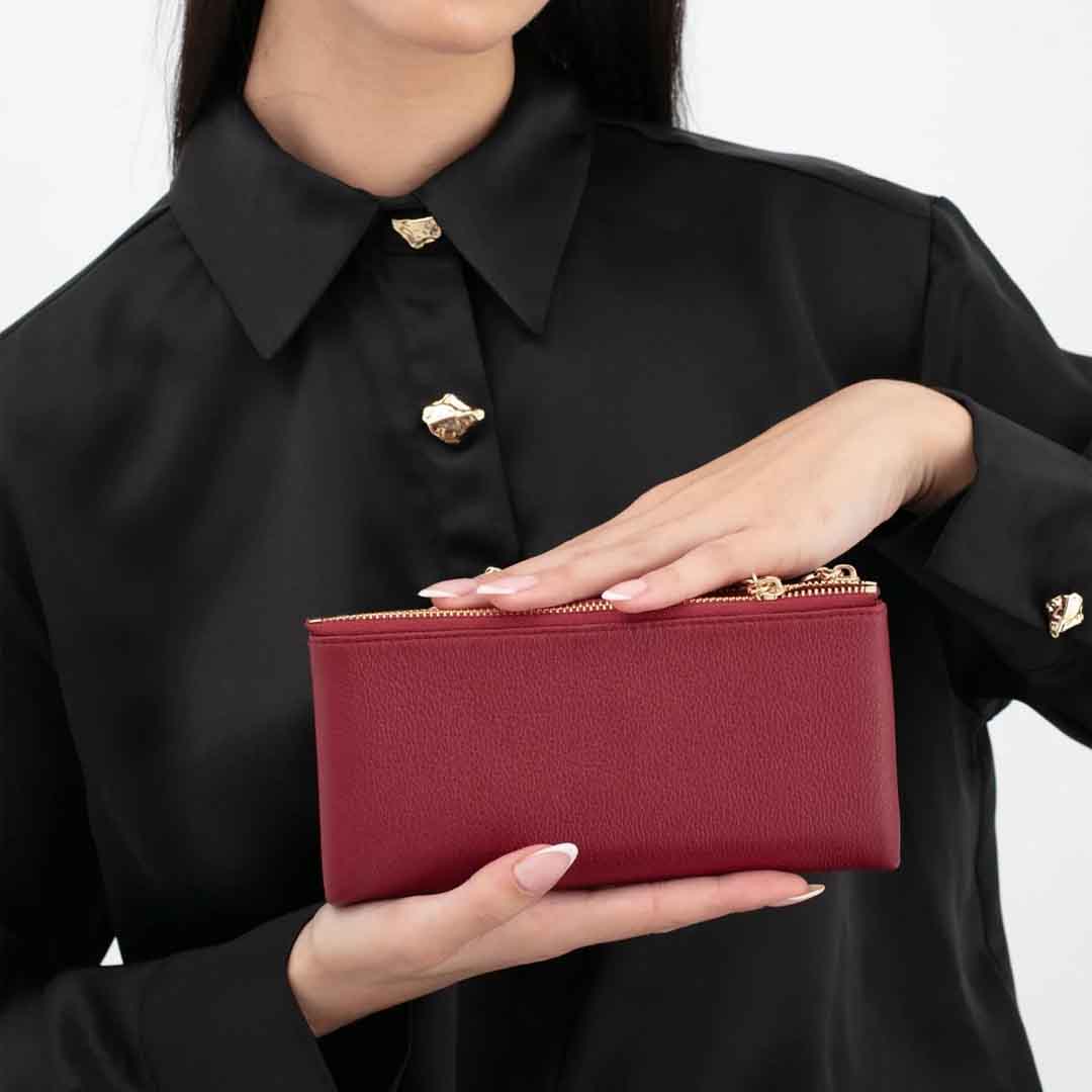 Benetton Bnt 1631 Kadın Cüzdan Bordo Benetton Bnt 1631 Kadın Cüzdan Bordo