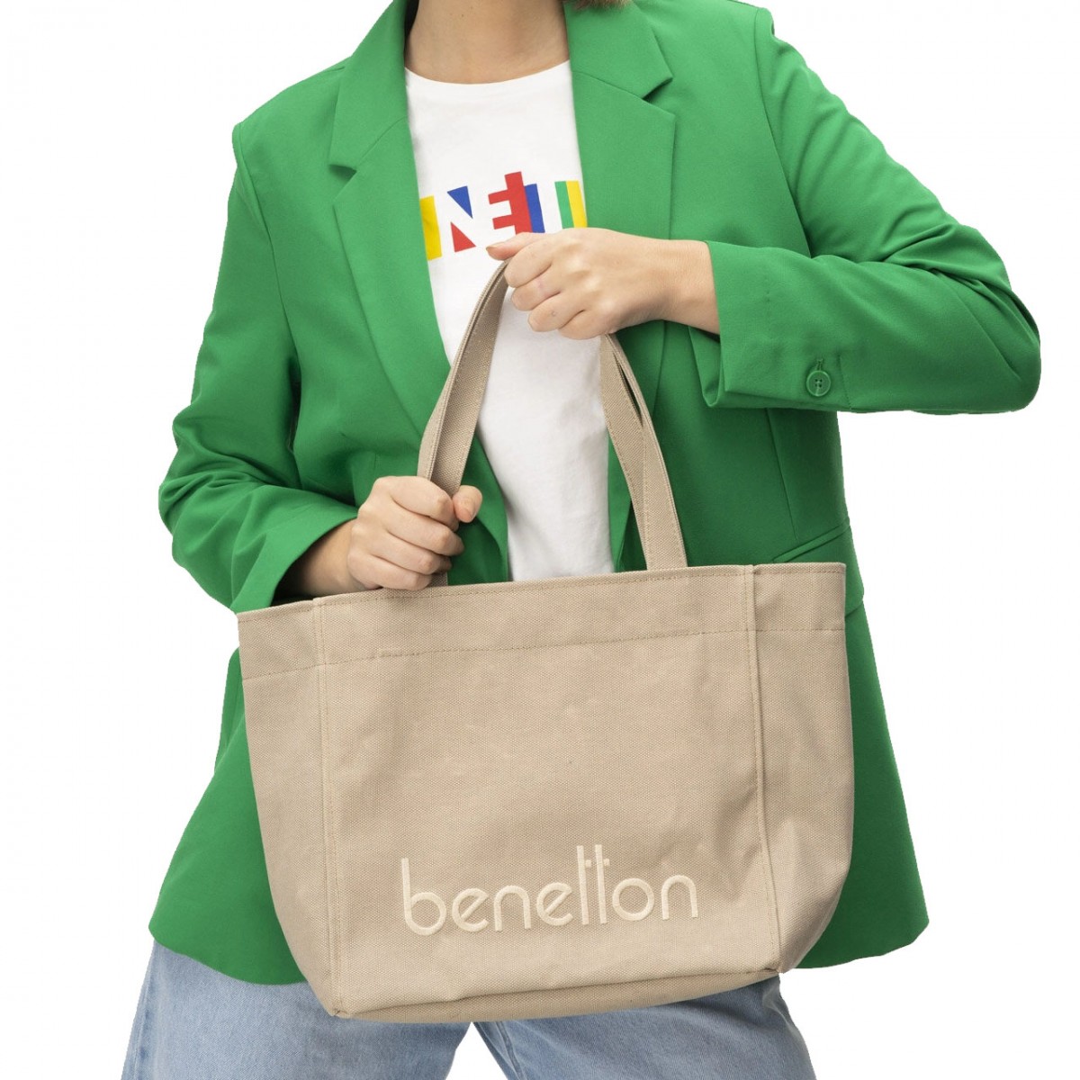 Benetton Kadın Çanta BNT_1163 Kum