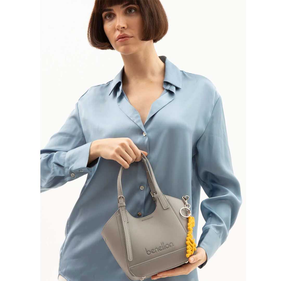 Benetton Kadın El Çantası BNT_1516 - Taş