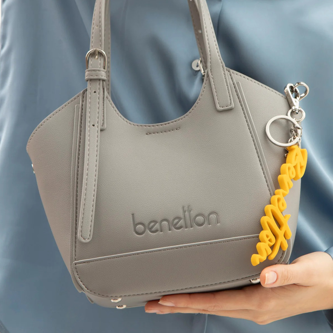 Benetton Kadın El Çantası BNT_1516 - Taş