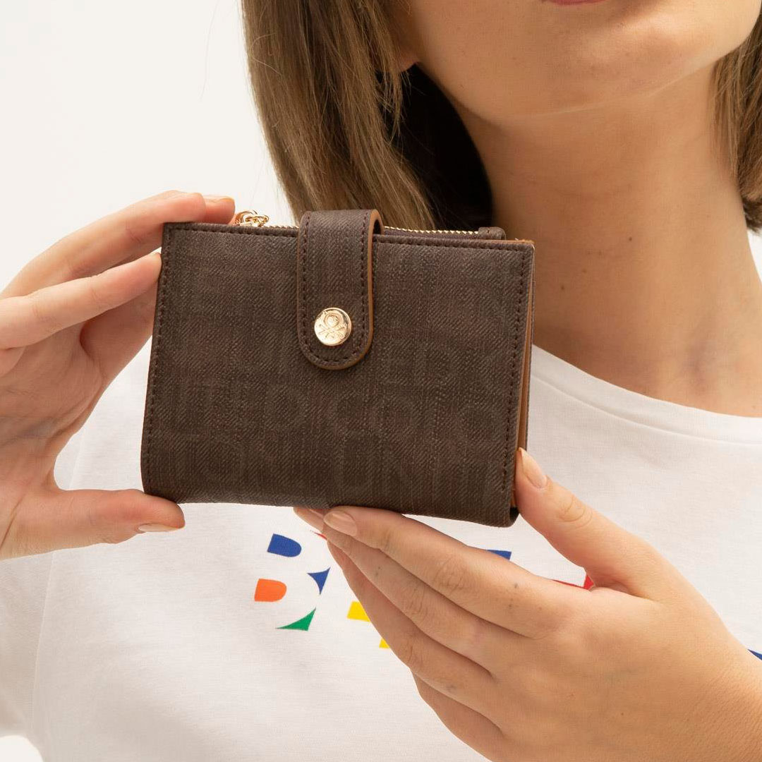 Benetton Kahve-Taba Eskitme Kadın Kartlık Cüzdan BNT 1310 Benetton Kahve-Taba Eskitme Kadın Kartlık Cüzdan BNT 1310