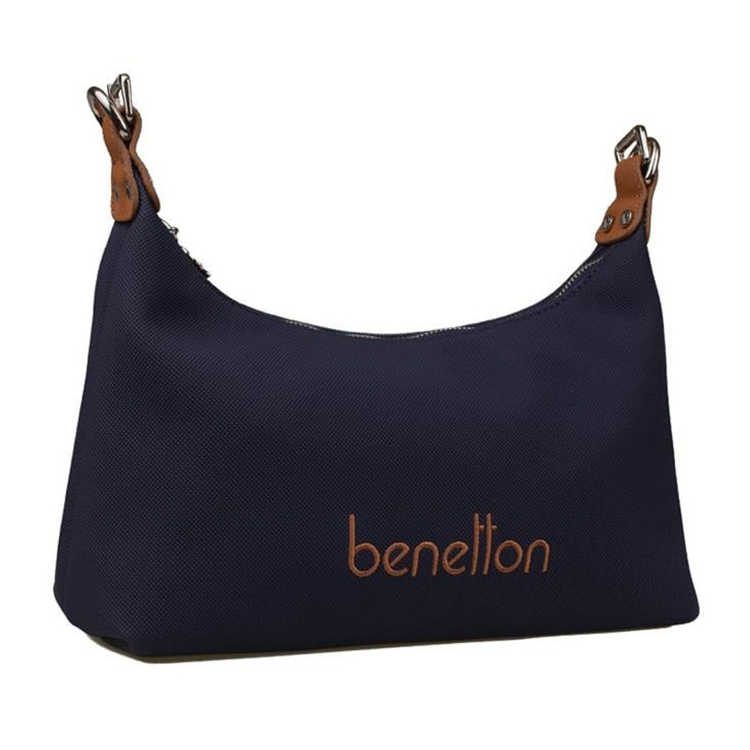 Benetton Lacivert Kadın Nano Kol Çantası BNT 1594 Benetton Lacivert Kadın Nano Kol Çantası BNT 1594