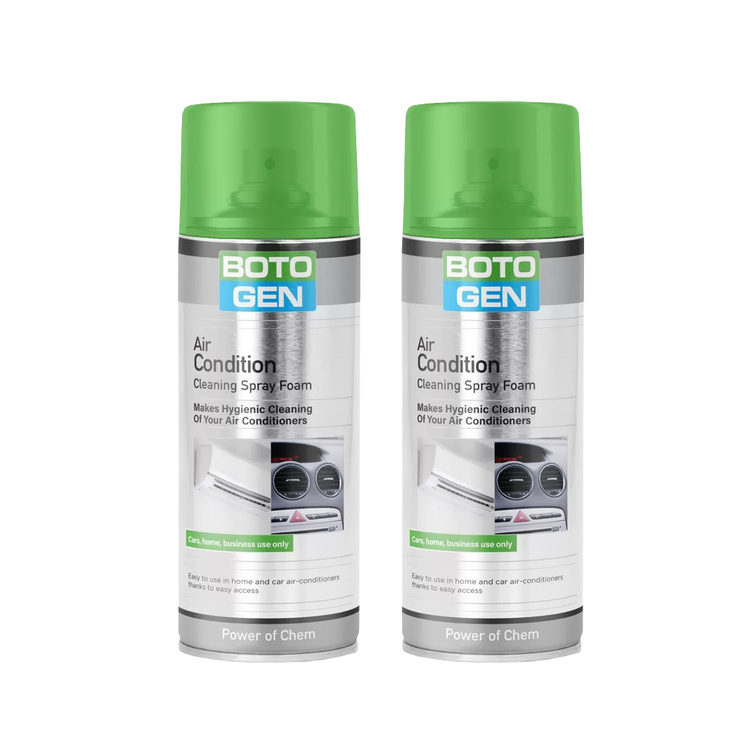 Botogen Klima Sistem Temizleyici Köpük Sprey 400ML 2 Li