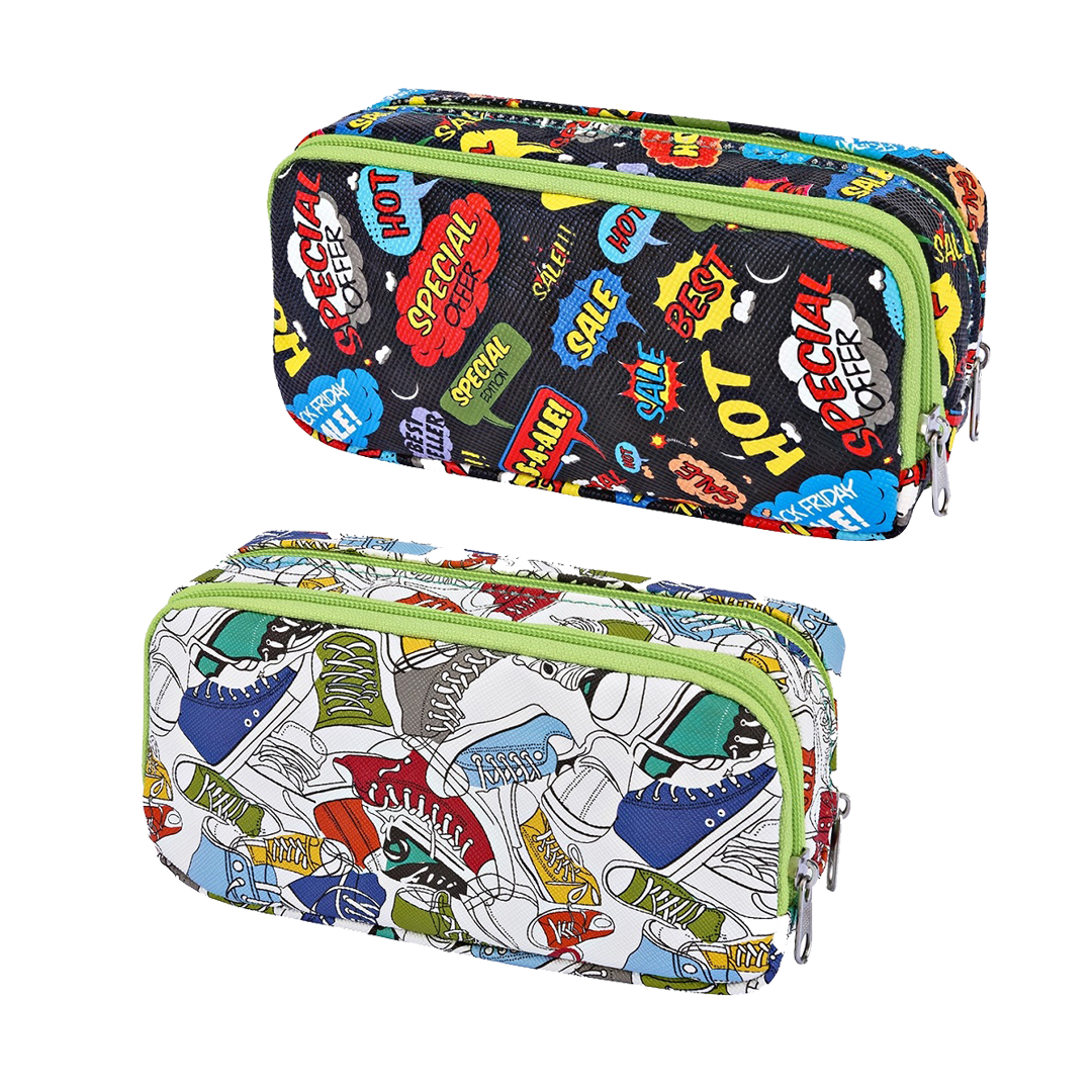 Brons Kalem Kutusu 2 Gözlü Br-3105 2 Li Brons Kalem Kutusu 2 Gözlü Br-3105 2 Li