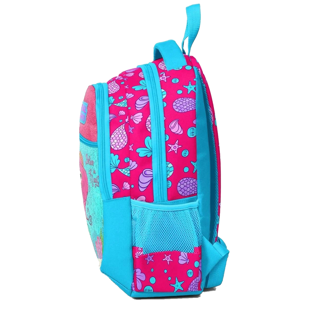 Coral High Kids Mavi Pembe Üç Bölmeli Okul Sırt Çantası 23476 Coral High Kids Mavi Pembe Üç Bölmeli Okul Sırt Çantası 23476