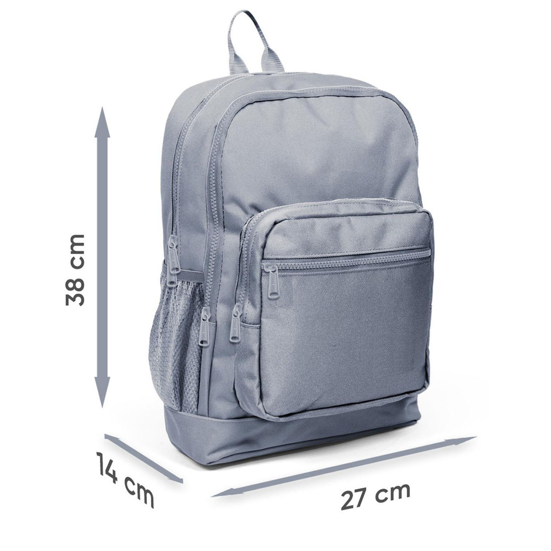 Coral High Kids Motorsiklet Desenli Dört Bölmeli Okul Sırt Çantası 23742 + Beslenme