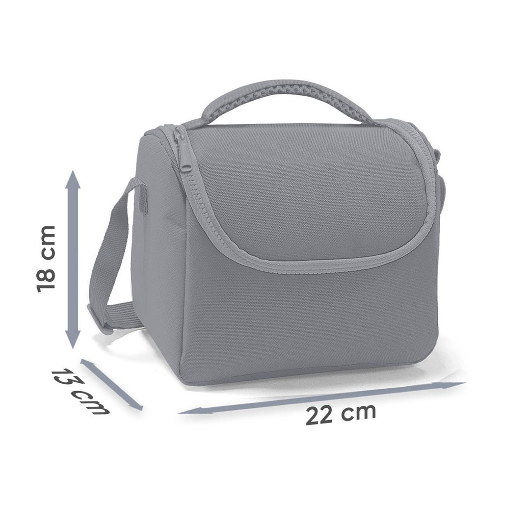 Coral High Kids Motorsiklet Desenli Dört Bölmeli Okul Sırt Çantası 23742 + Beslenme