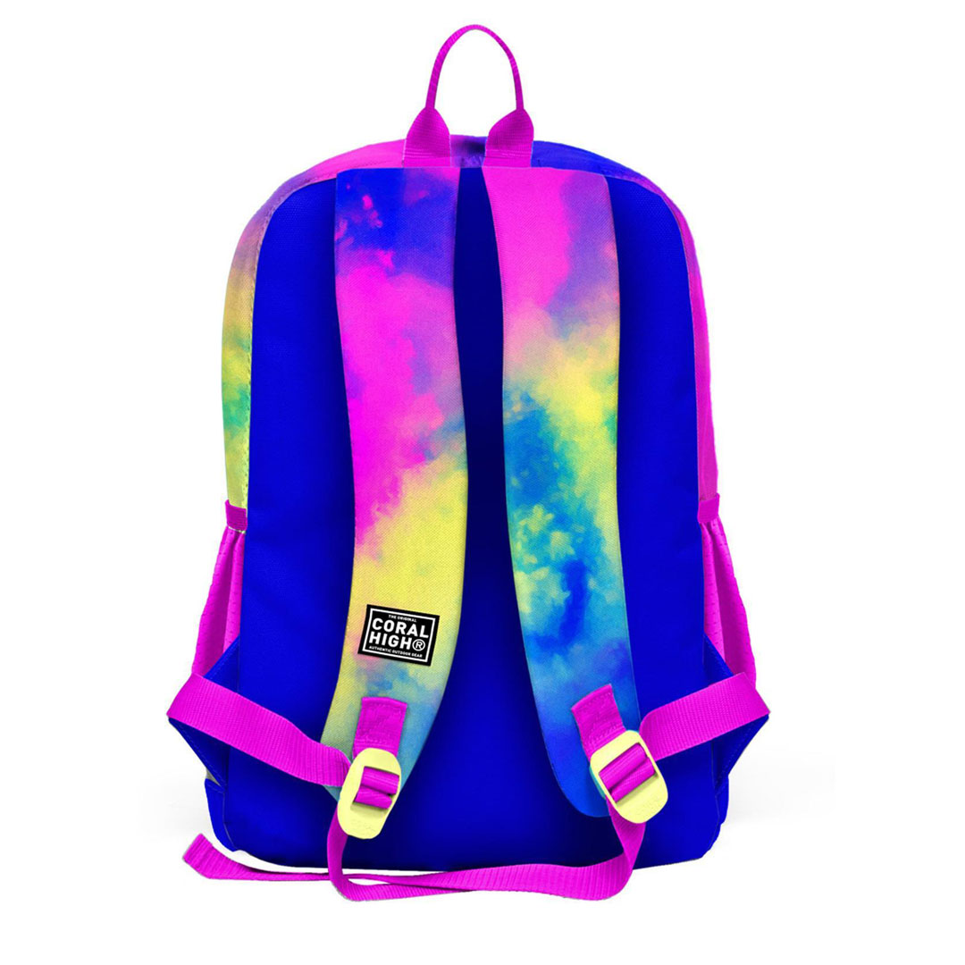 Coral High Kids Renkli Batik Desenli 3’lü Okul Çanta Seti 23757