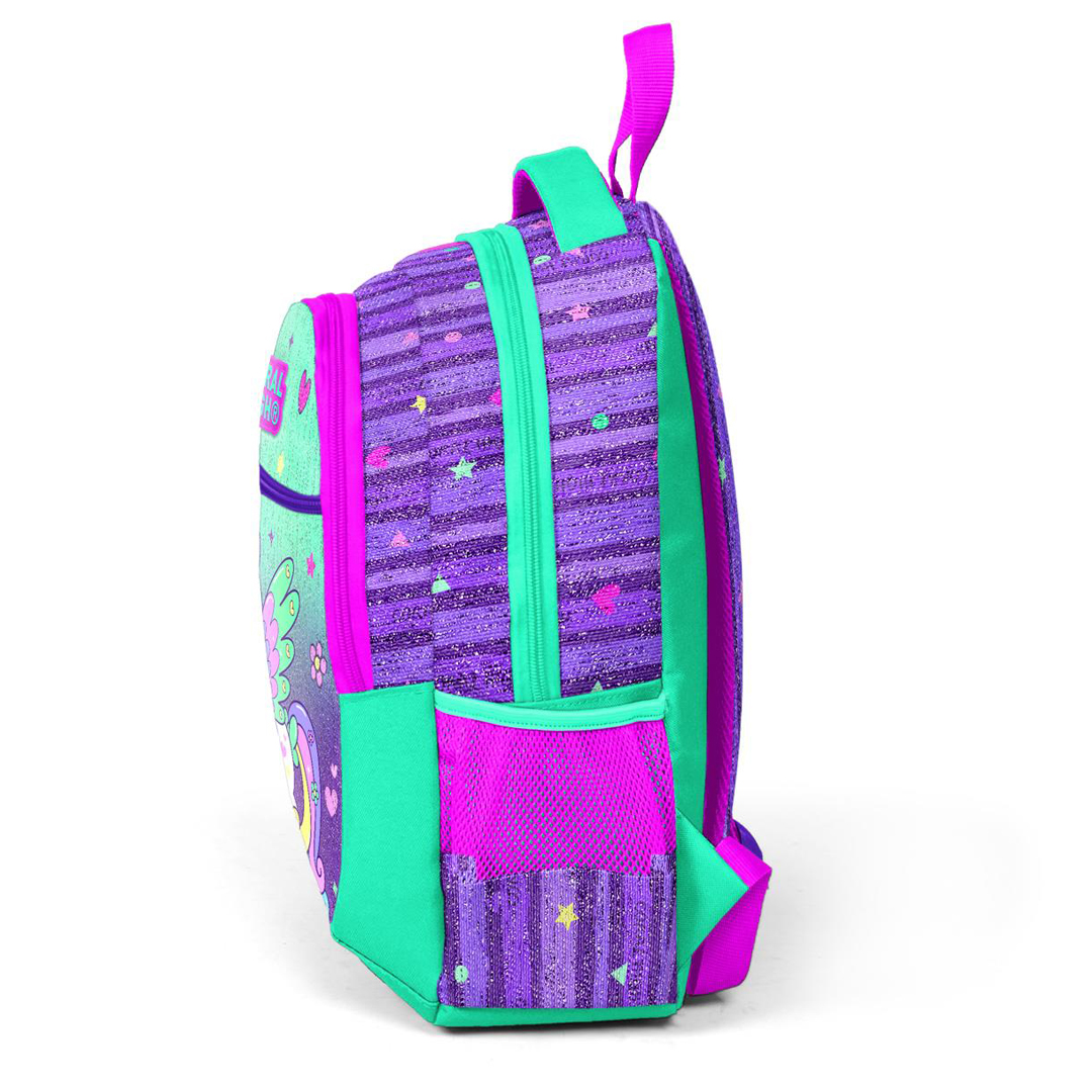 Coral High Kids Unicorn Desenli Üç Bölmeli Okul Sırt Çantası 23487