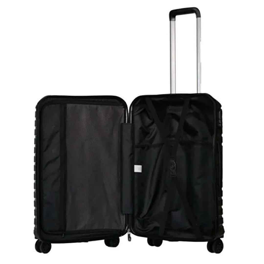 GROUND 10663 Vanille Gar 3'lü Valiz Seti -Kemik Gold