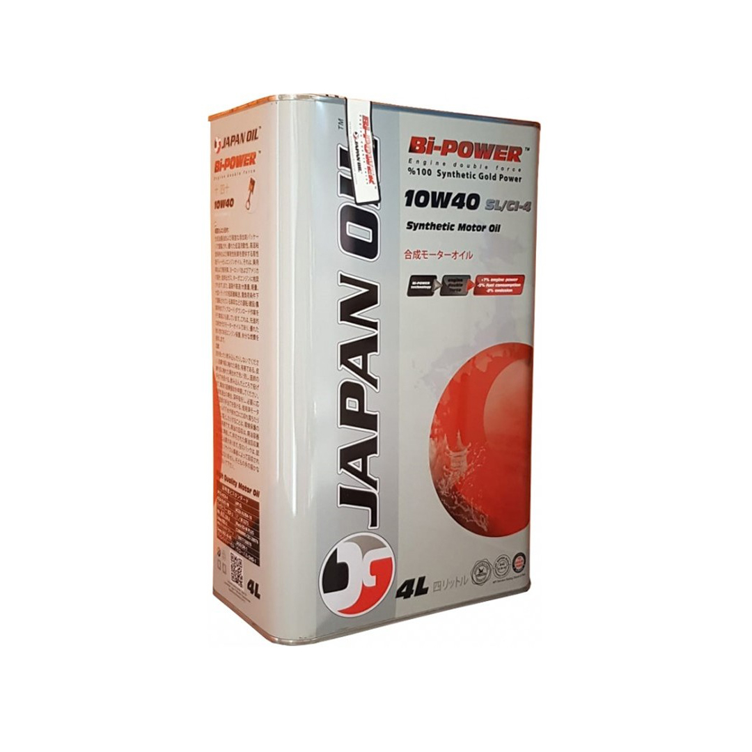 Japan Oil  Bi-Power SL CI-4 Yarı Sentetik 10w40 4Lt(Ü:2024)