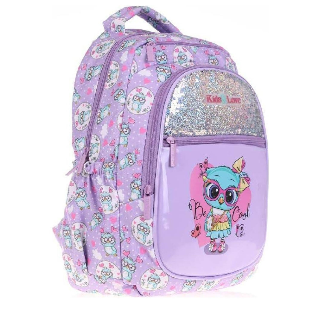 Kaukko Kids&love Sırt Çantası (Pullu-Rugan Owl)