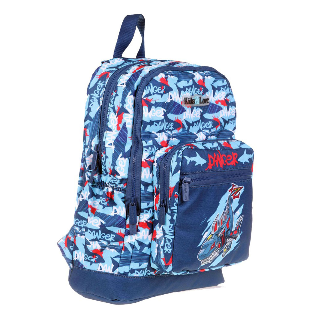 Kaukko Kids&love Sırt Çantası Sweet Shark L5132 Kaukko Kids&love Sırt Çantası Sweet Shark L5132