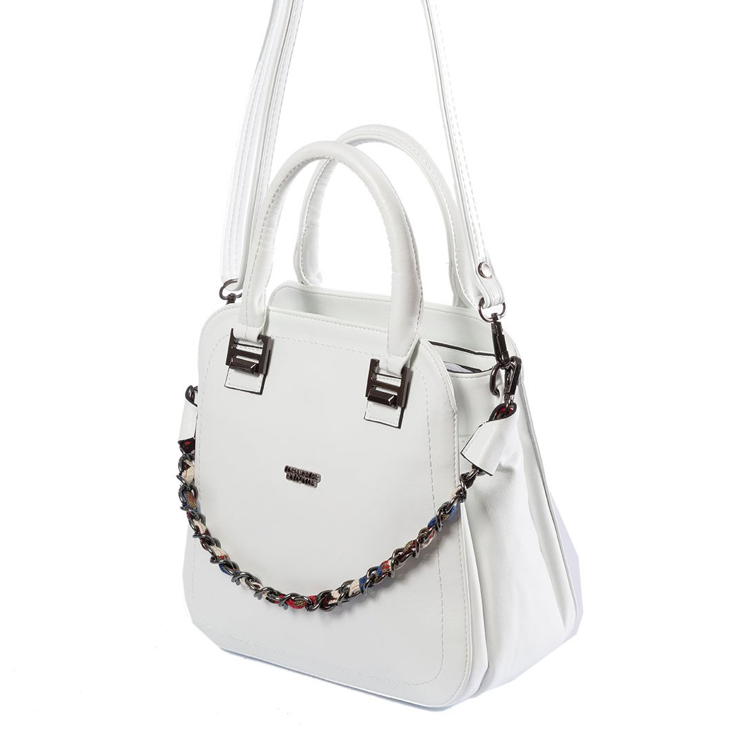 LOS ANGELES POLO CLUB Omuz Askılı Kadın Çantası Beyaz LOS ANGELES POLO CLUB Omuz Askılı Kadın Çantası Beyaz