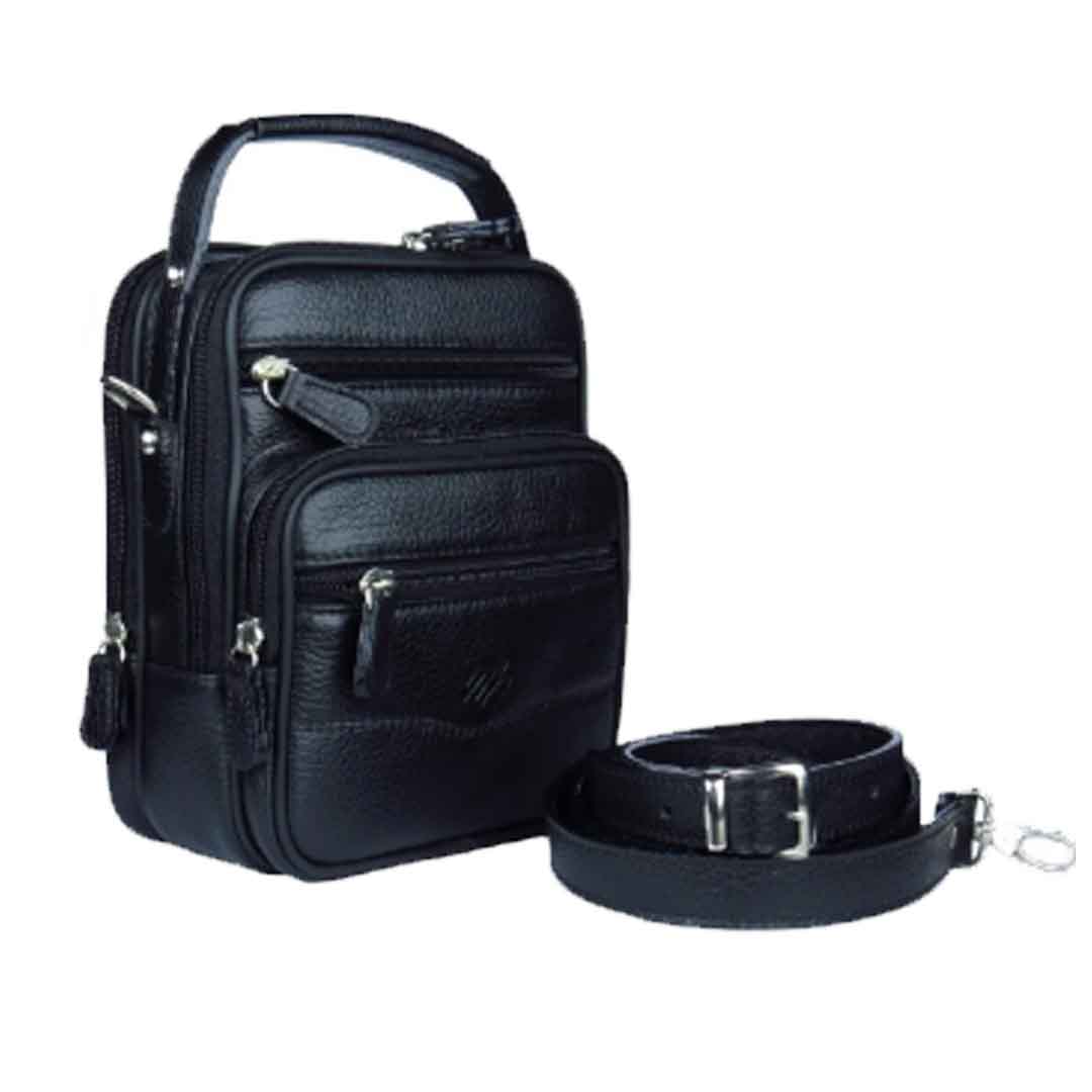 MÇ DERİ Erkek El Ve Omuz Askılı %100 Deri Çanta Siyah MÇ DERİ Erkek El Ve Omuz Askılı %100 Deri Çanta Siyah