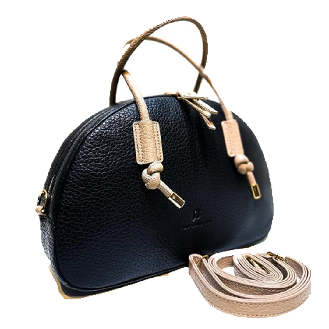 Paris Business Club Bayan El - Çapraz Çanta 7016 Siyah-Taba