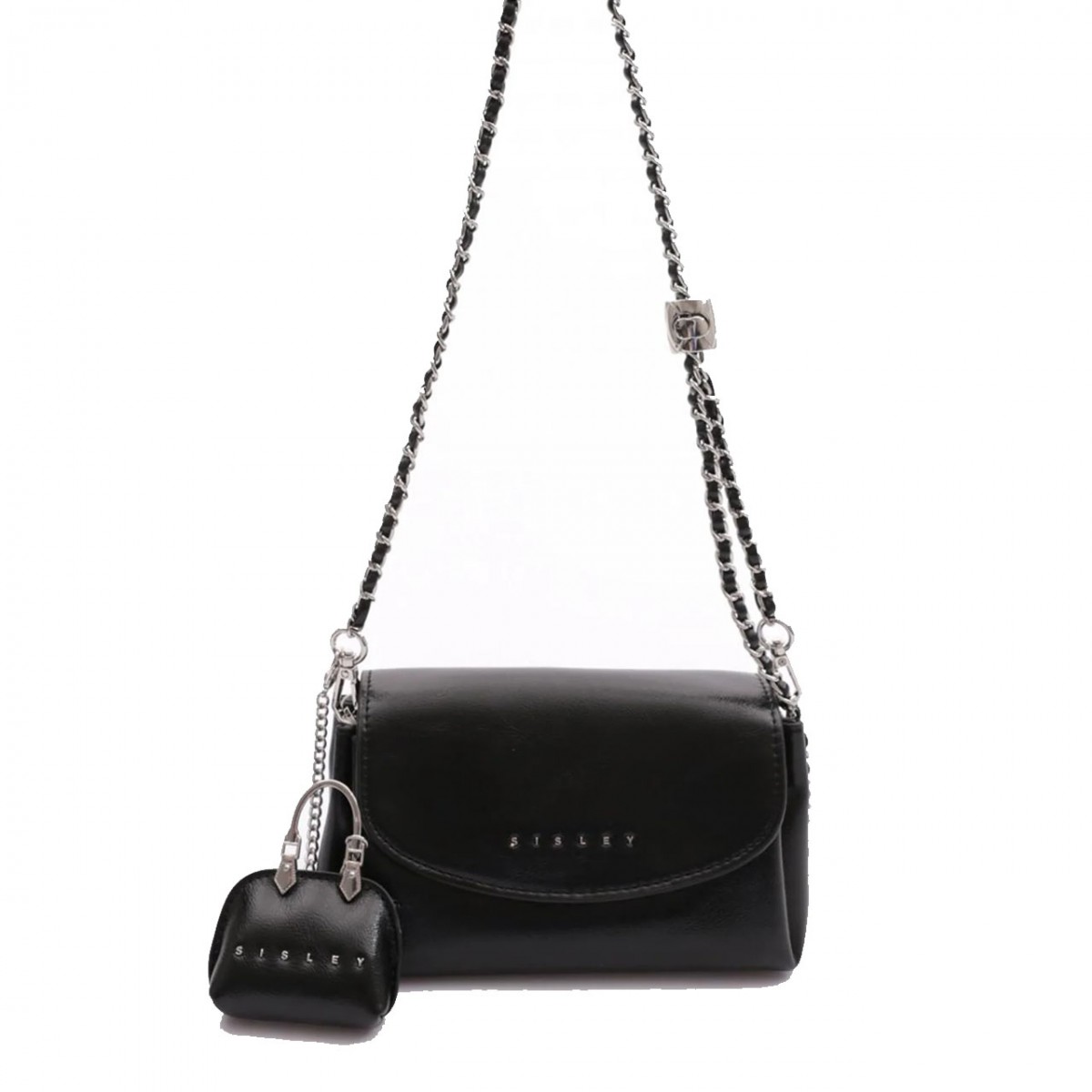 Sisley Siyah Bayan Çapraz Çanta SLY_360