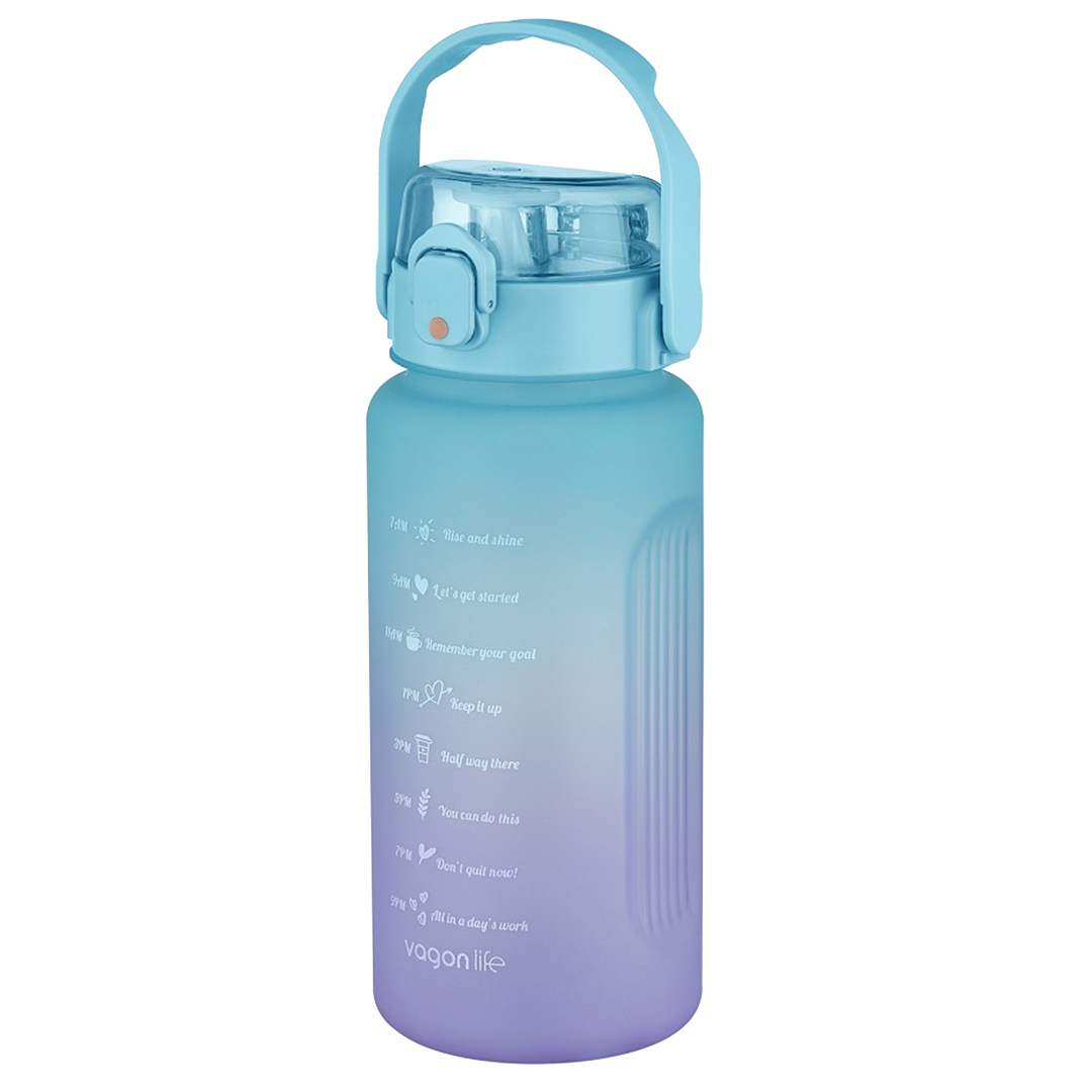 Vagonlife 1500 Ml Pipetli / pipetsiz Motivasyon 2213 Mavi Mor 1
