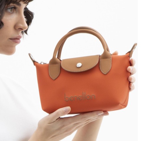 BENETTON Kadın Çapraz Çanta BNT1601 Turuncu - A.Camel