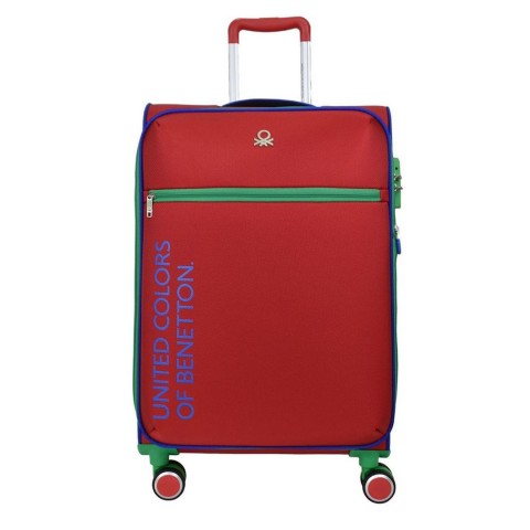 Benetton BNT2100 Ultra Light Kumaş Kabin + Orta + Büyük Boy 3'lü Valiz Seti