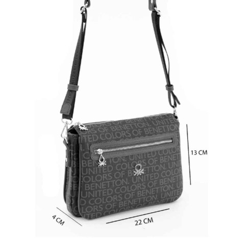 Benetton Bayan Çapraz Çanta Siyah Bnt1637