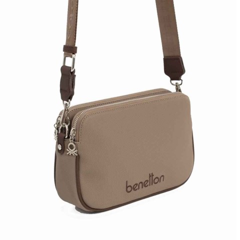 Benetton Bayan Çapraz Çanta Vızon-Kahve Bnt1666
