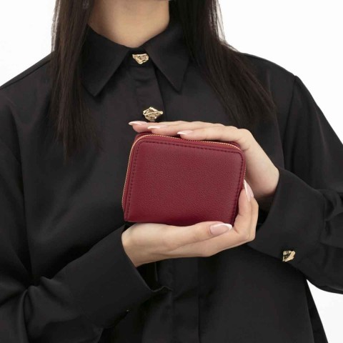 Benetton Bayan Cüzdan Bnt 1628 Bordo