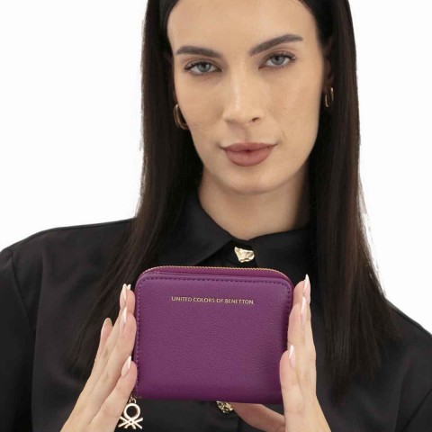 Benetton Bayan Cüzdan Bnt 1628 Mor