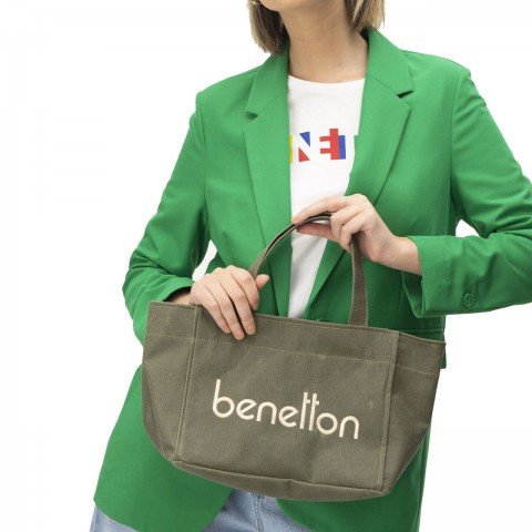 Benetton Bayan El Çanta BNT_1102 Haki
